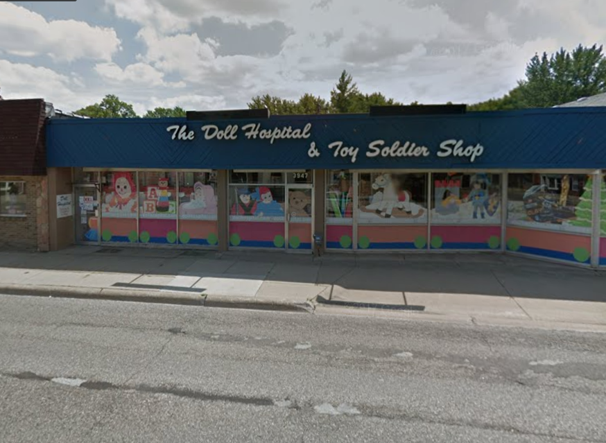 the doll hospital and toy soldier shop